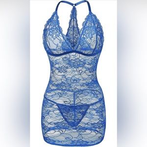 Lingerie for Women Lace Chemise Sleepwear Bodycon Teddy Dress